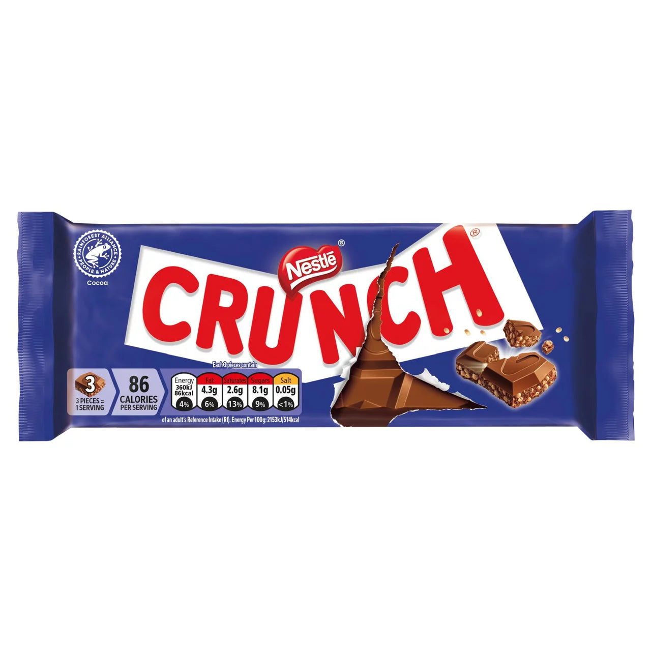 Nestle Crunch Bar Milk Chocolate