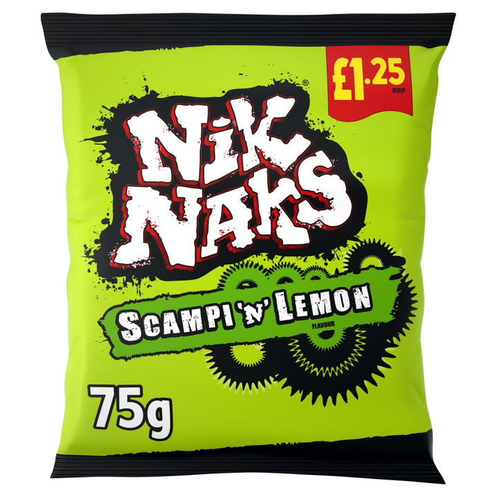Nik Naks Nice 'N' - scampi 'N' Lemon