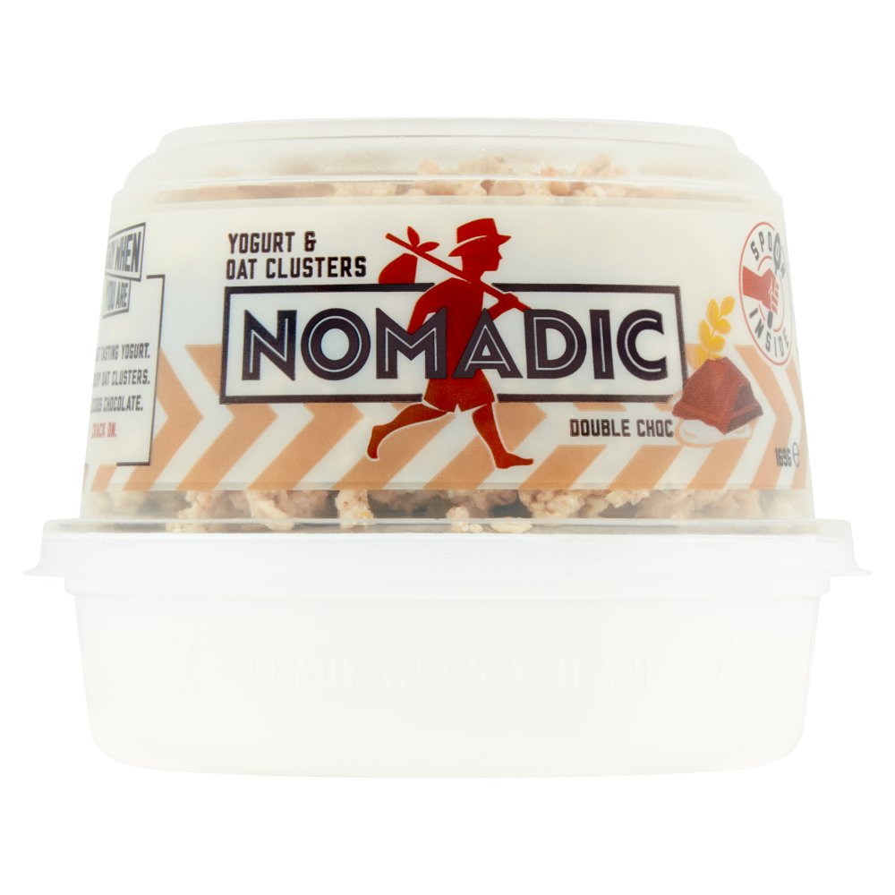 Nomadic Yogurt & Oat Clusters Double Choc 169g £1.69