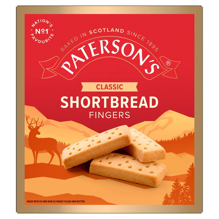 Paterson's Classic Shortbread Fingers 300g £1.49