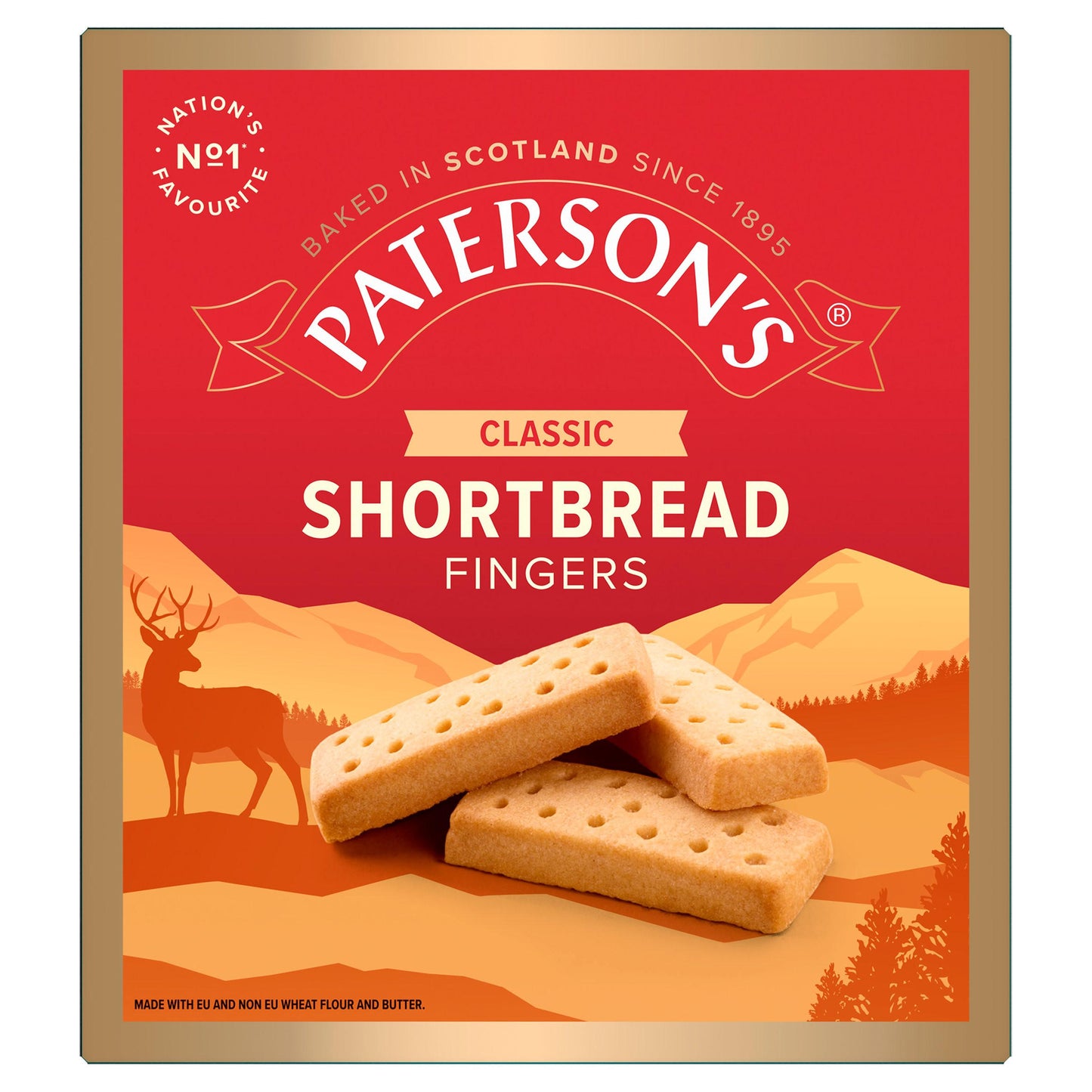 Paterson's Classic Shortbread Fingers 300g £1.49