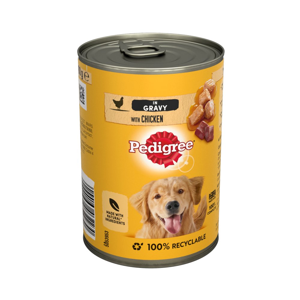 Pedigree chunks in gravy with beef