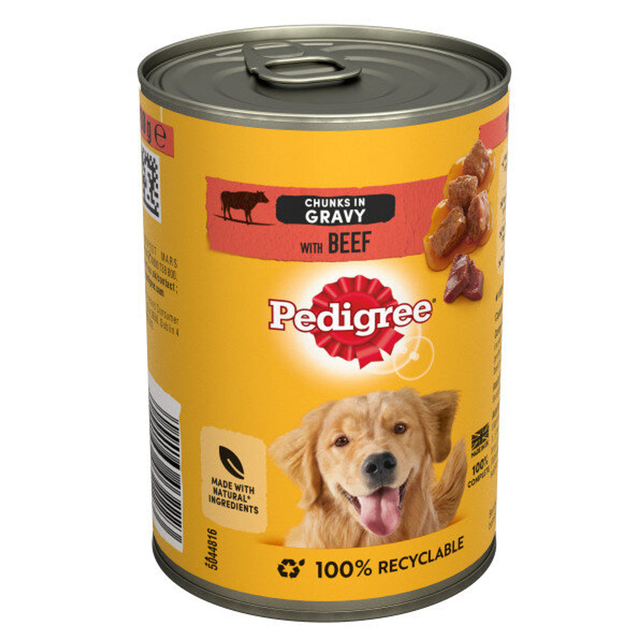 Pedigree chunks in gravy with beef