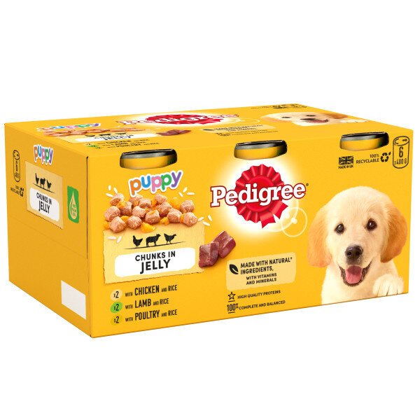 Pedigree Puppy Chunks Jelly £8.99
