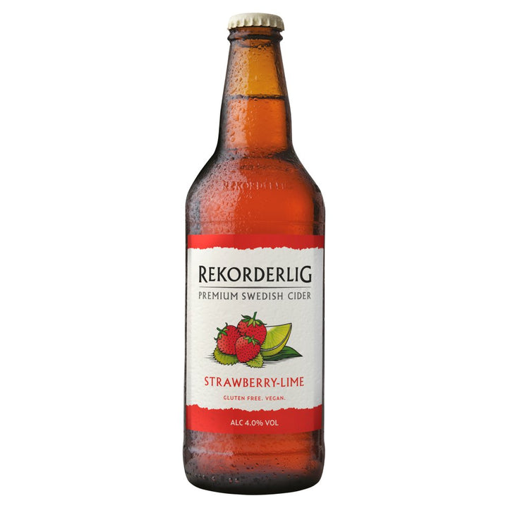 Rekorderlig Fruit Cider 500ml Bottle - Strawberry - Lime