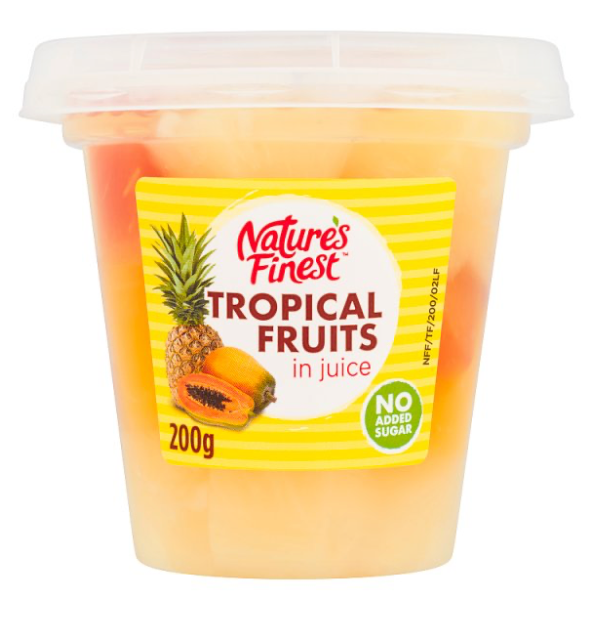 Nature's Finest Fruits in Juice 200g(fruitsinjuice)fresh fruits