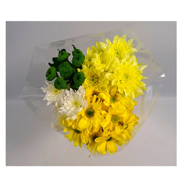 Olive & Acacia Chrysanthemum Bouquet flowers flower