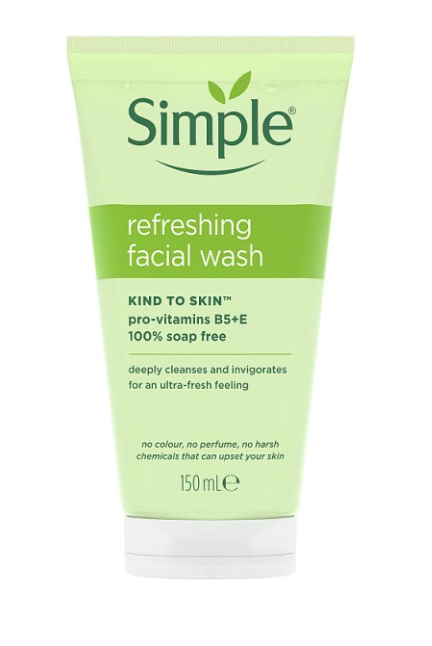 Simple Kind to Skin Facial Wash Refreshing 150 ml