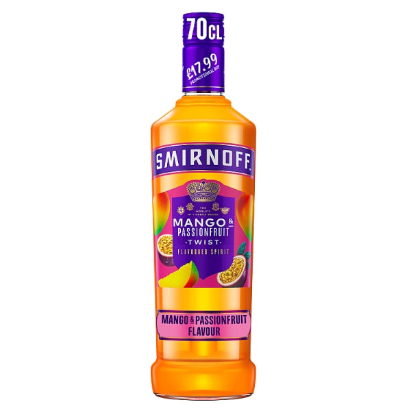 SMIRNOFF FLAVOURED VODKA 70CL