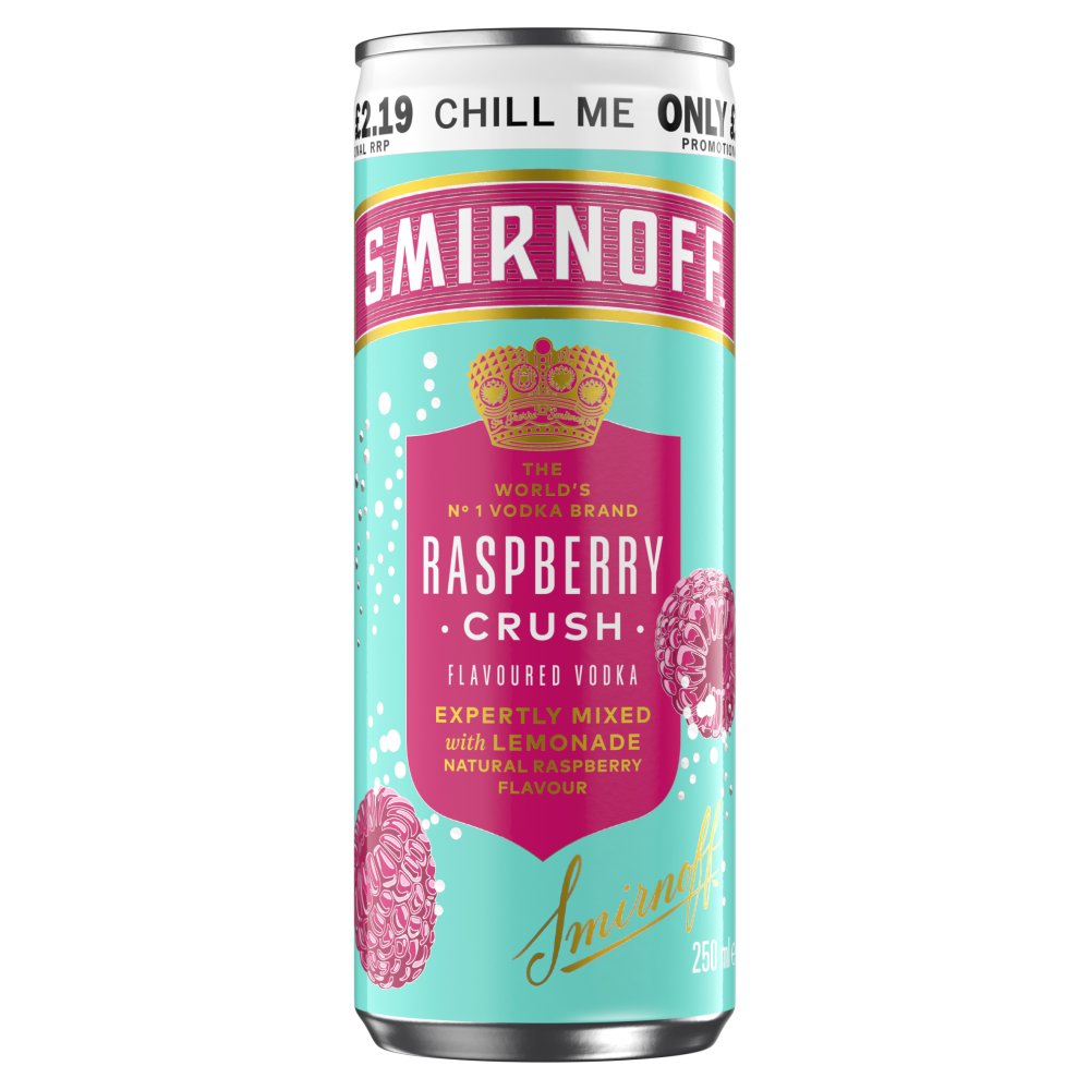 Smirnoff No.21 Vodka Ready to Drink Premix Can