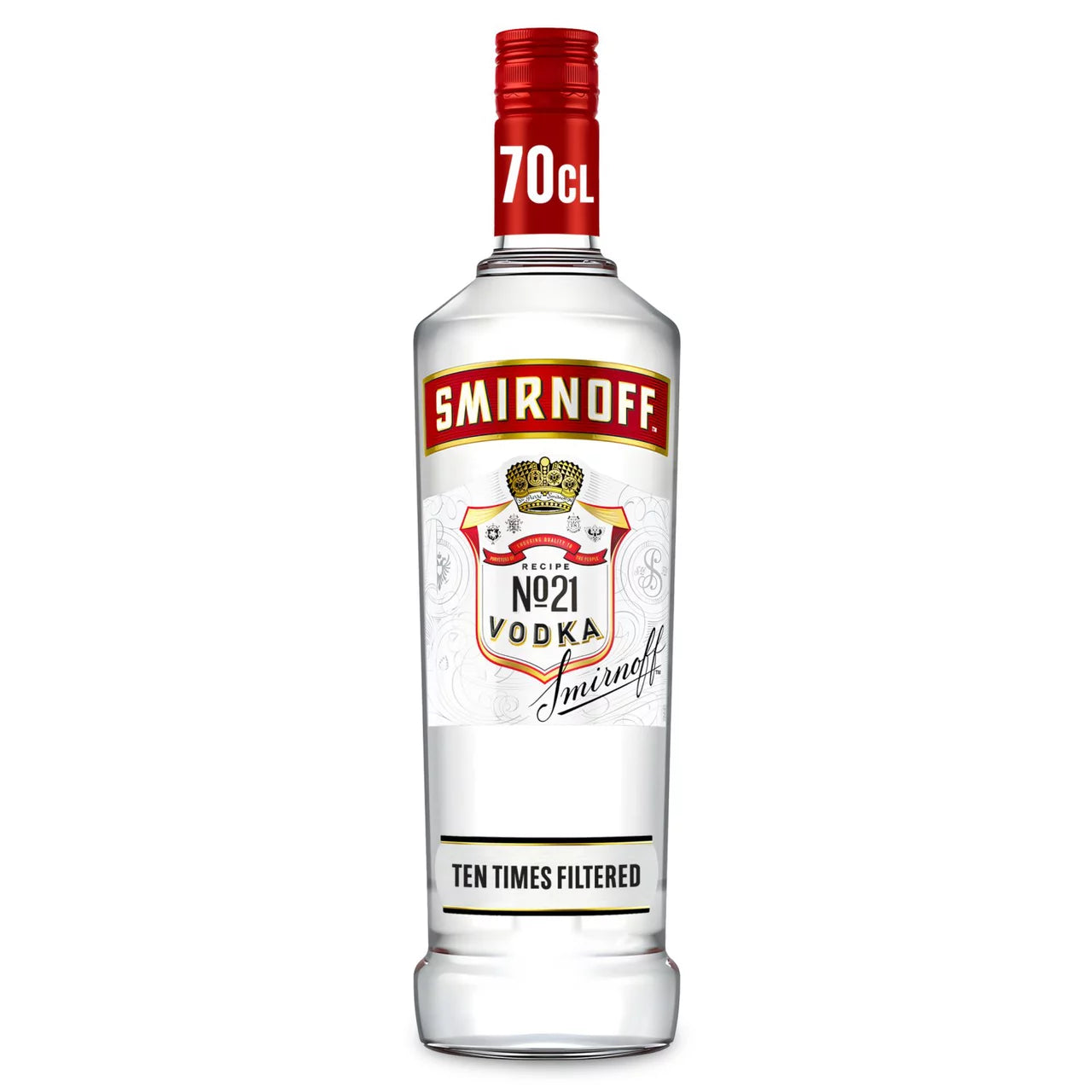 Smirnoff No. 21 Vodka Red Label 70cl smirnoffvodka