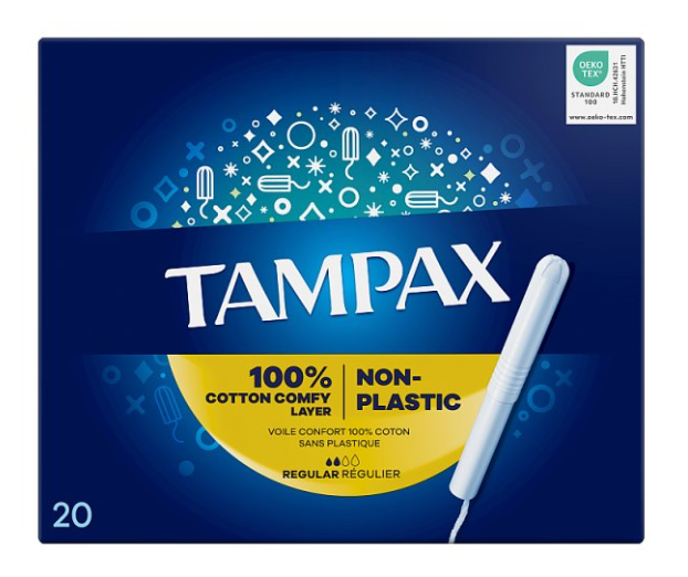 Tampax Regular Tampons With Applicator 20 Count £2.99