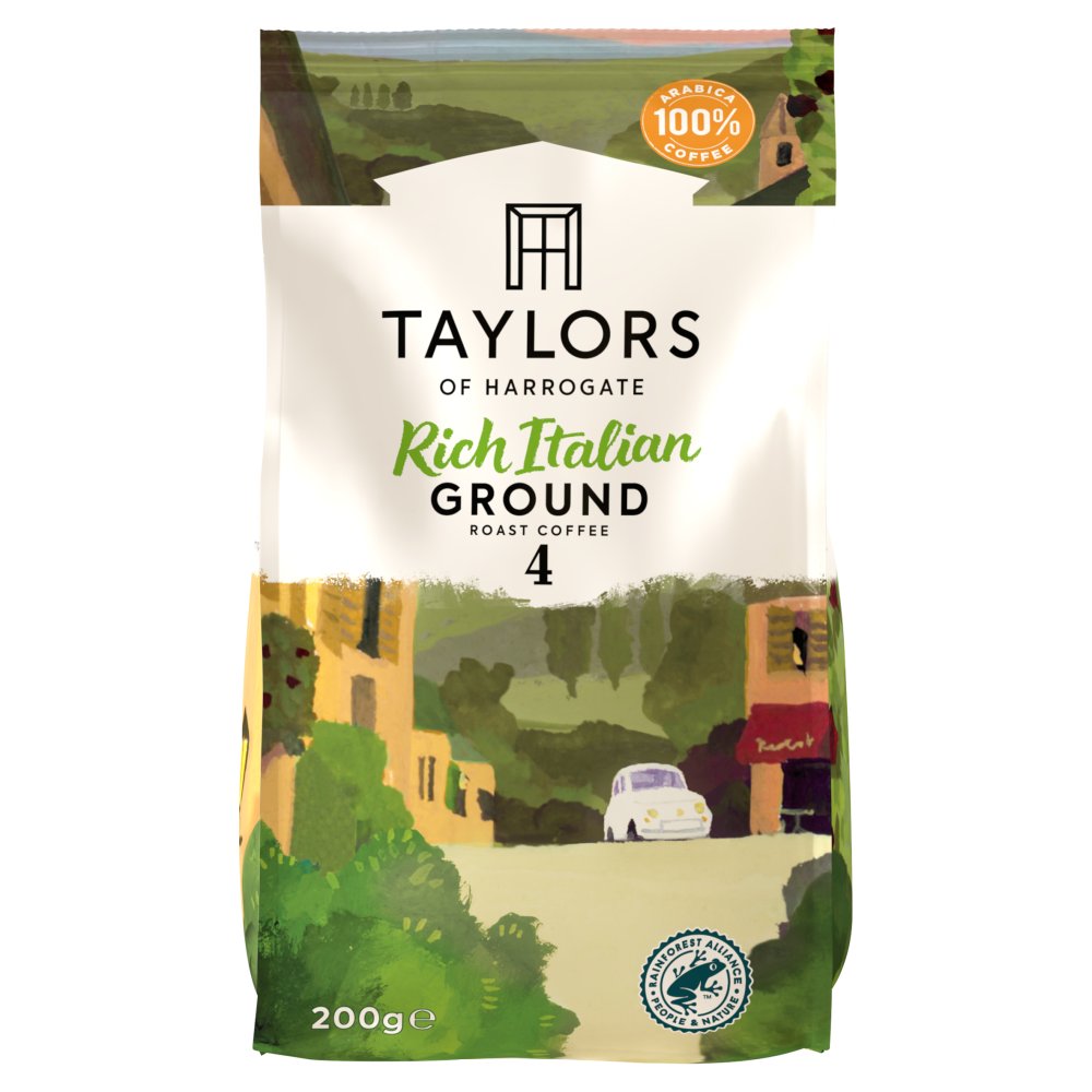 Taylors of Harrogate Ground Roast Coffee 200g