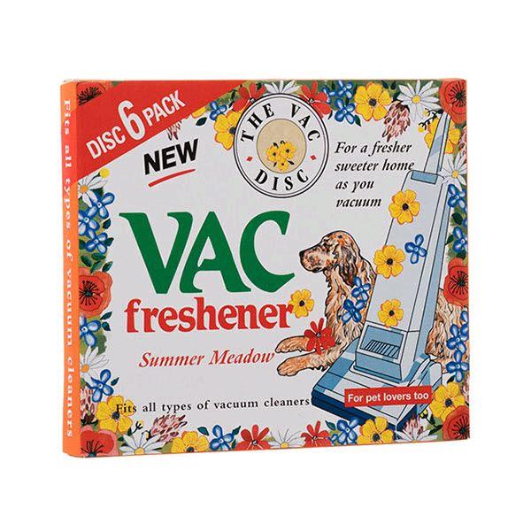 Vac Freshener Summer Meadow Disc 6 Pack