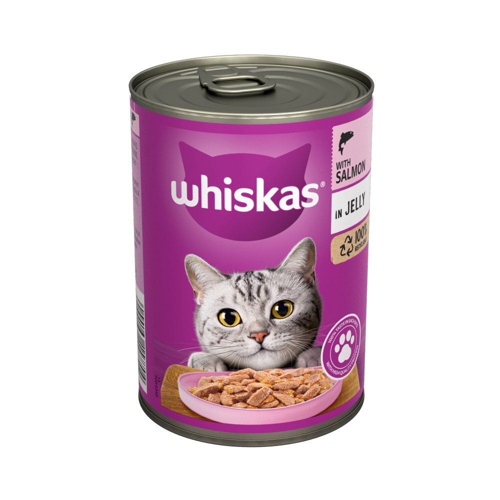 Whiskas Adult Wet Cat Food Tin 400g