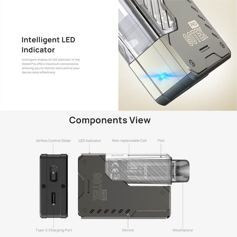 Aspire Gotek Pro Pod Vape Kit