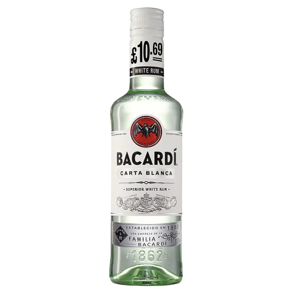 Bacardi Carta Blanca Superior White Rum - 35cl