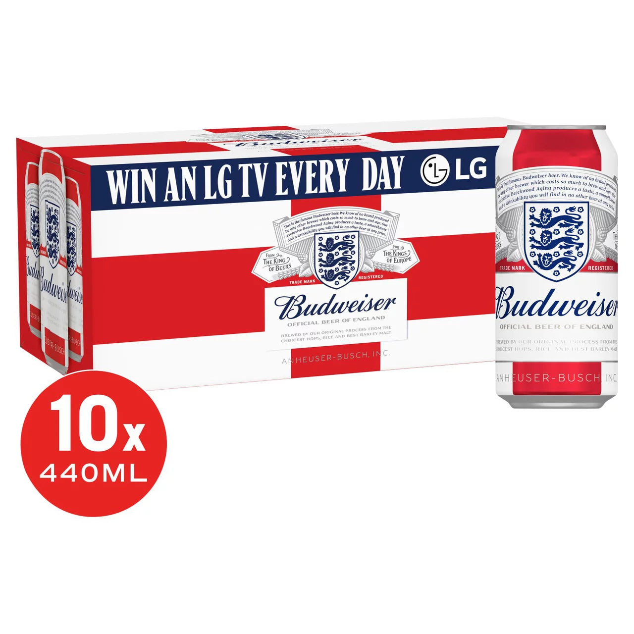 Budweiser Beer 10 pack
