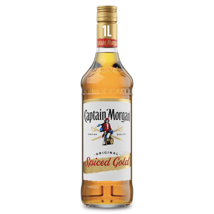 Captain Morgan Spiced Gold Rum Based Spirit Drink 1Ltr - 1Ltr