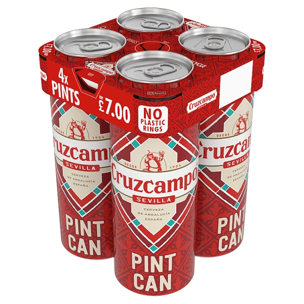 Cruzcampo Sevilla Lager Beer