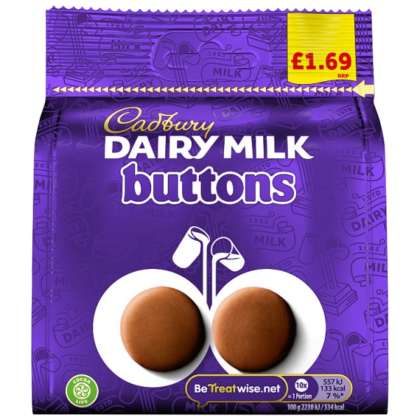 Cadbury DairyMilk Chocolate Bag 1.69 PMP 85g