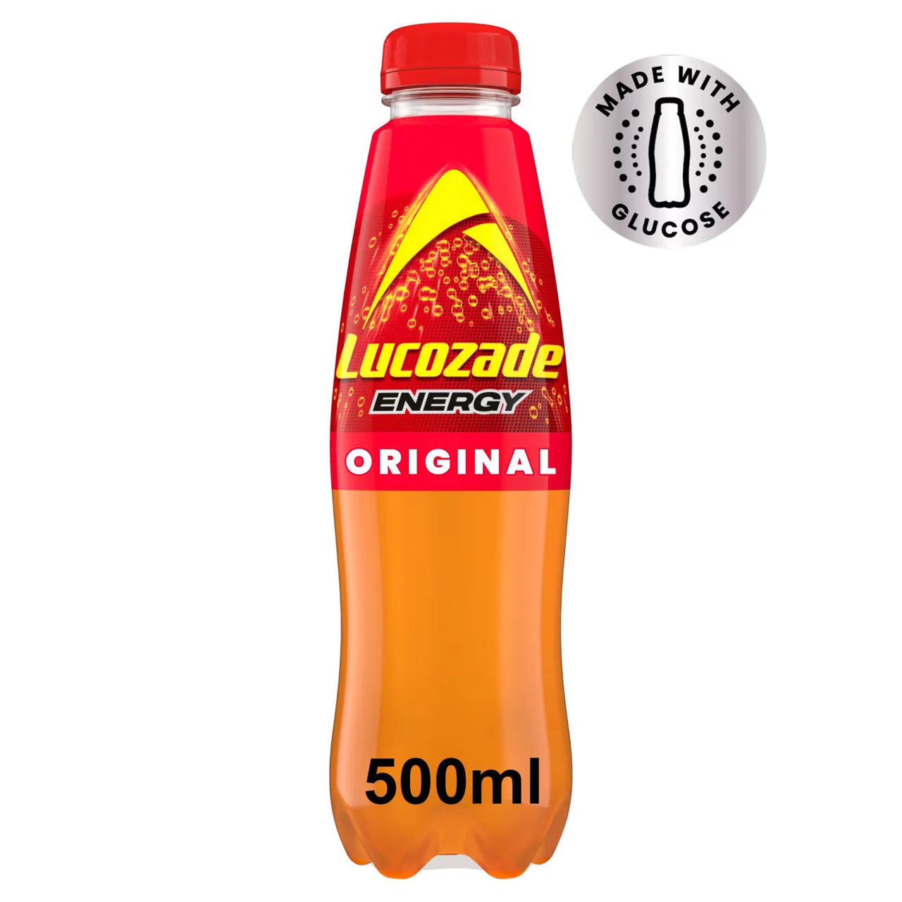 Lucozade Fizzy Energy Drink 500ml