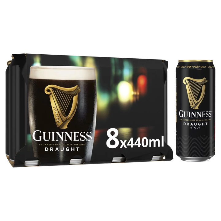 Guinness Draught In Can - 8x440ml