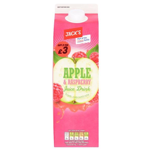 Jack's Apple & Raspberry Made From Concentrate