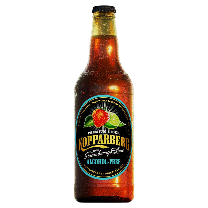 Kopparberg Premium Cider - Strawberry & Lime 0.0%