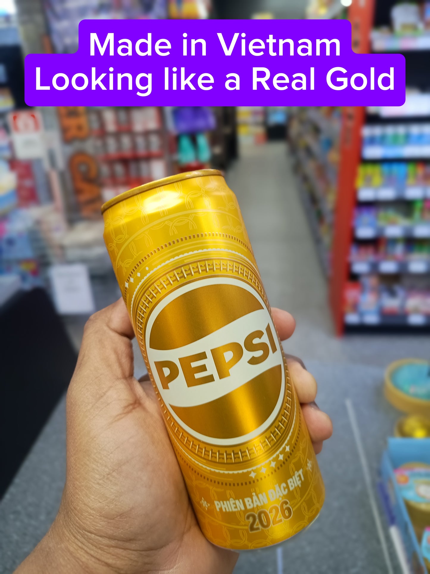 Pepsi Gold Vietnam drinks pepsigold