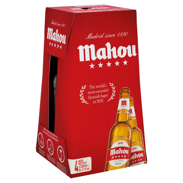 Mahou Beer - 4x330ml