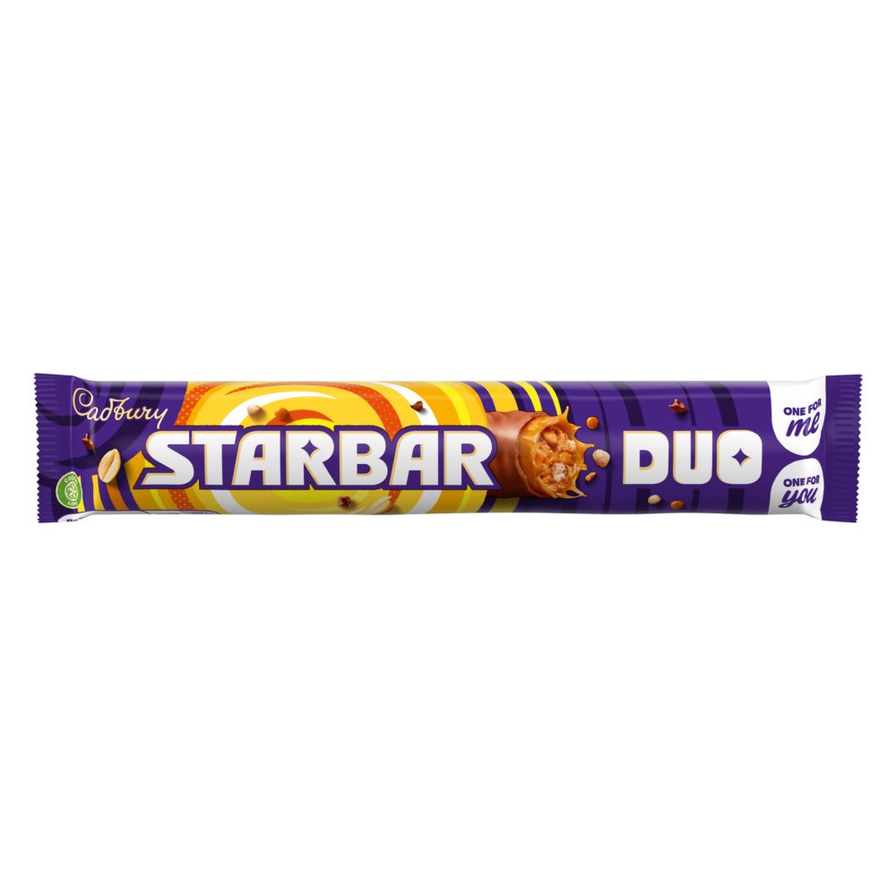 Cadbury Starbar Duo Chocolate Bar 74g
