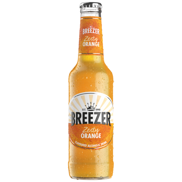 BACARDI BREEZER MIXERS 275ML BOTTLES(ALCOHOLIC MIXERS,AMERICAN MIXERS) bacardibreezermixer - Zesty Orange