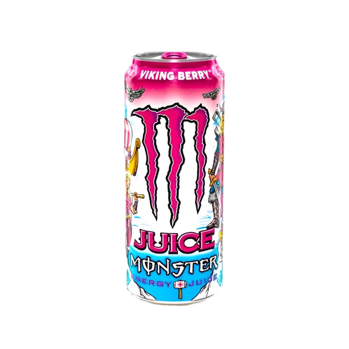 American Monster Drinks 500ml Americanmonstercans Cans - Viking Berry