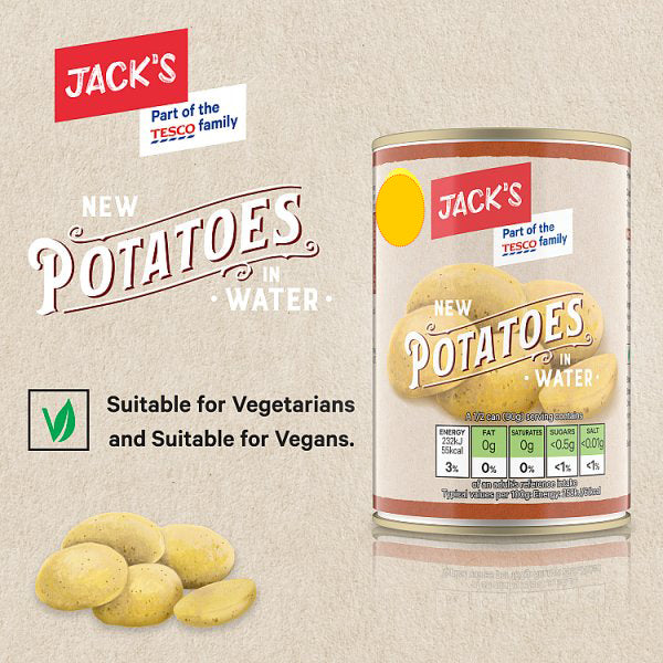 Jacks - New Potatoes In Water - 300g