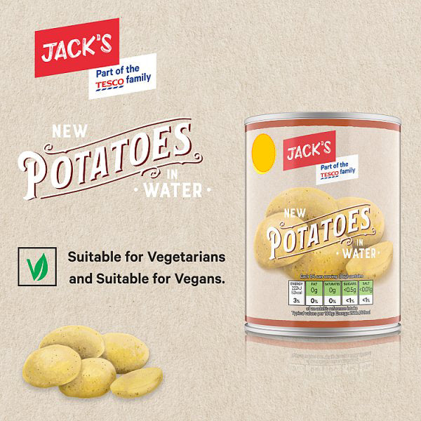 Jacks - New Potatoes In Water - 560g