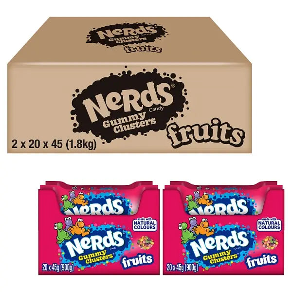 Nerds Gummy Clusters 45g(American Candy) - Fruits