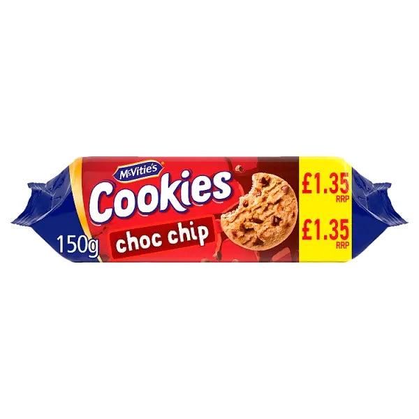 McVities Biscuits mcvitiescookies Cookies - Cookies Choc chip 150g