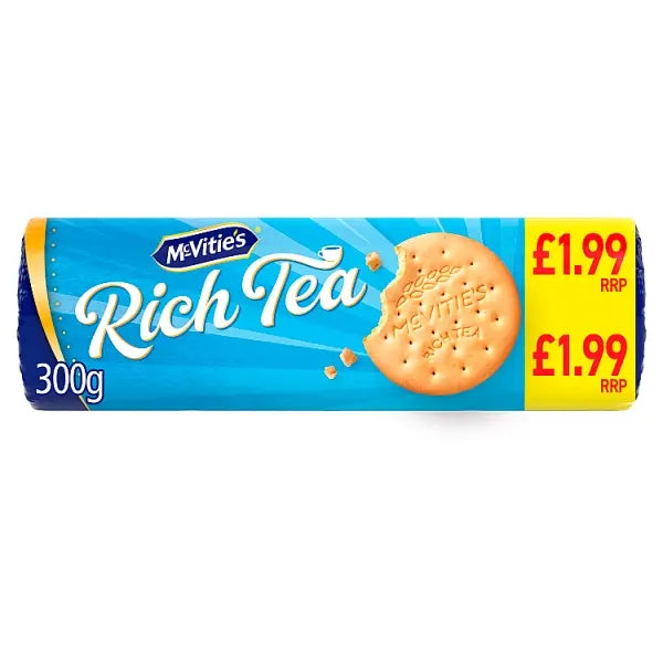 McVities Biscuits mcvitiescookies Cookies - Rich Tea 300g