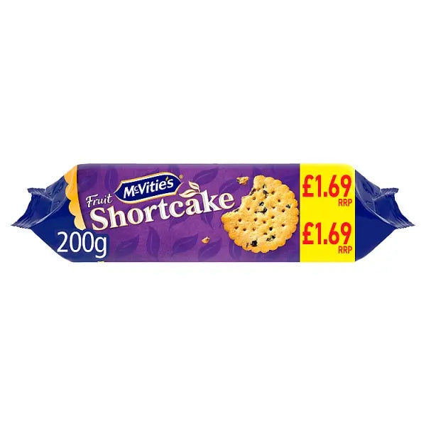 McVities Biscuits mcvitiescookies Cookies - Fruit Shortcake 200g