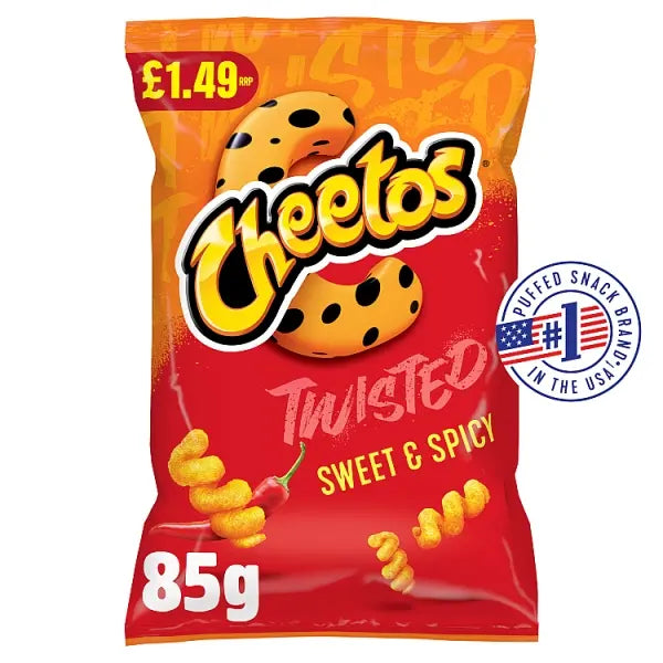 Cheetos Twisted Sweet & Spicy Crisps 85g