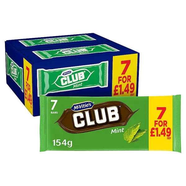McVitie's Club 7 x 22g £1.49PM