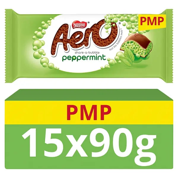 Aero Sharing Bar 90g PMP aerochocolatebar - Peppermint