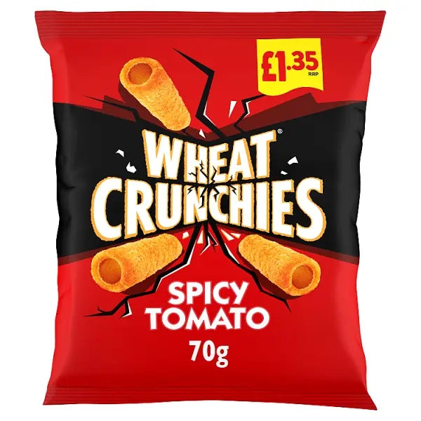 KP Wheat Crunchies 70g wheatcrunchies - Spicy Tomato