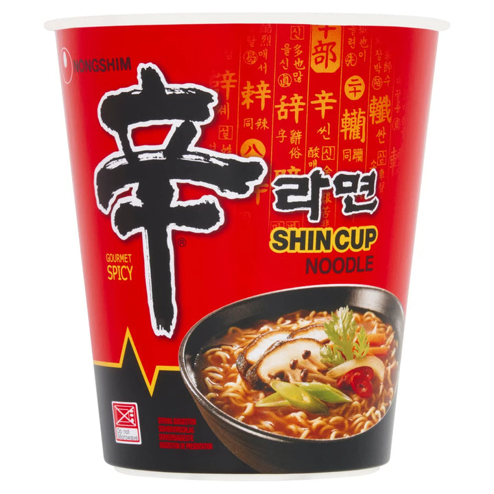 Buldak-Noodles Made in korean noodles SAMYANG noodles buldaknoodles koreannoodles - Shin Ramyun Cup