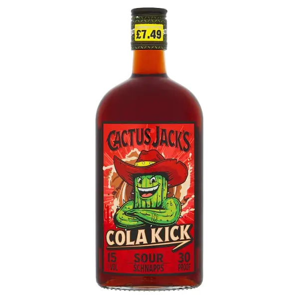 Cactus Jack's Flavoured Schnapps cactusjackschnapps - Coal Kick 50cl