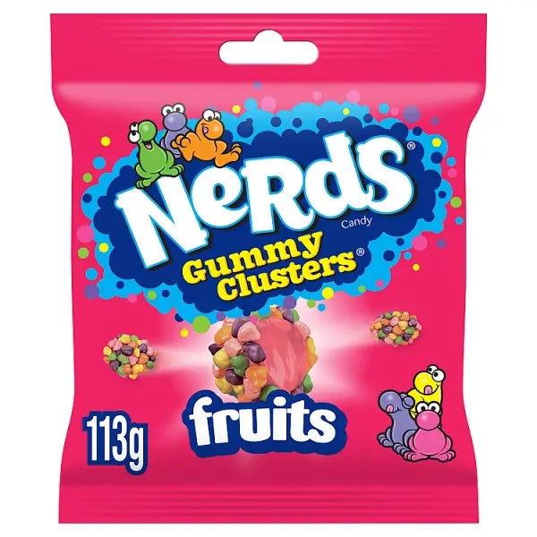 Nerds Gummy Clusters 113G American sweets nerds sweet - Fruits