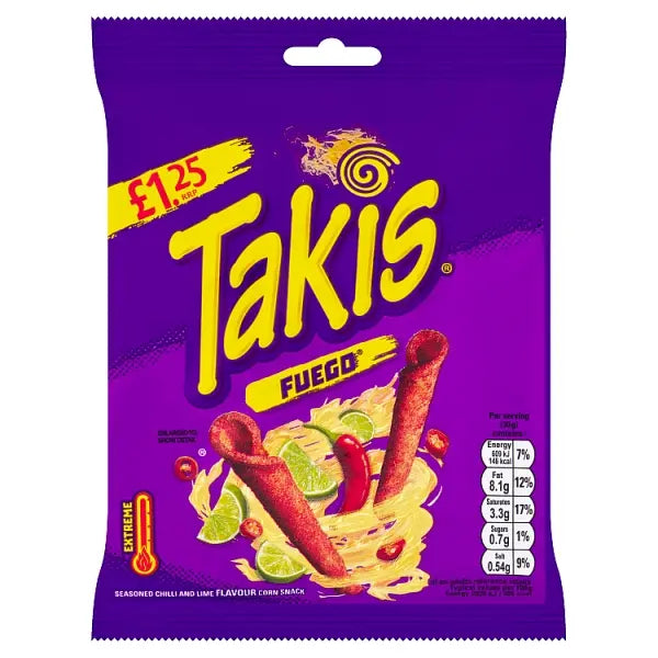 Takis Corn Chips Pm 55g takiscrisp