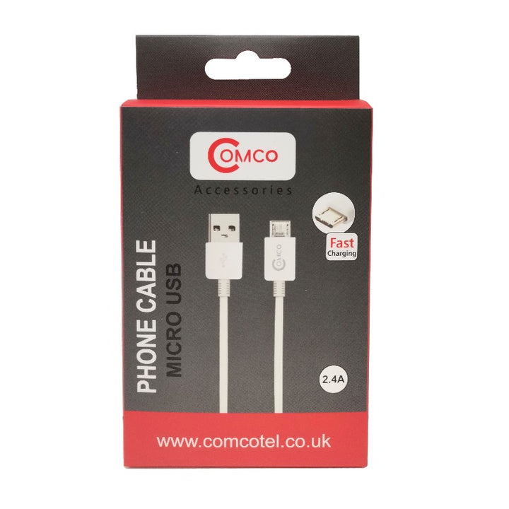 Android Old Pin USB to MicroUSB Phone Cable charger 2.4A