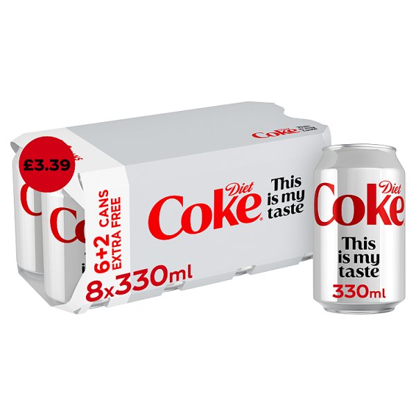 Coke Multipack 8*330ML Cans Coca-Coal Multipack cokemultipack cokemulticans